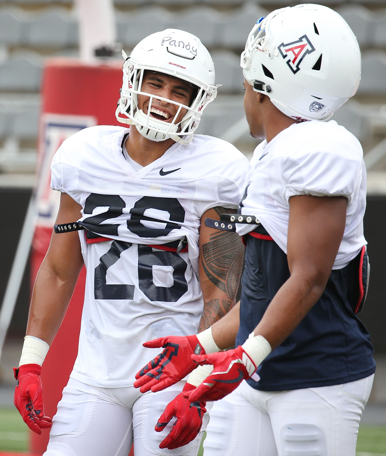 Arizona Wildcats football practice